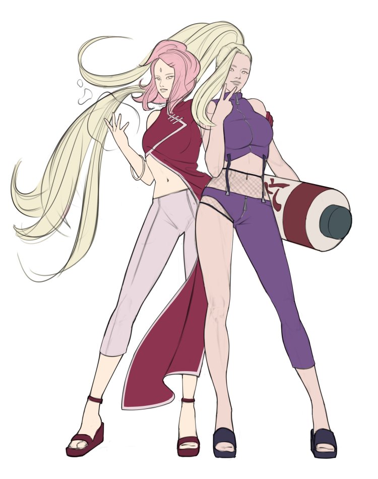 Ино Яманака и Обито