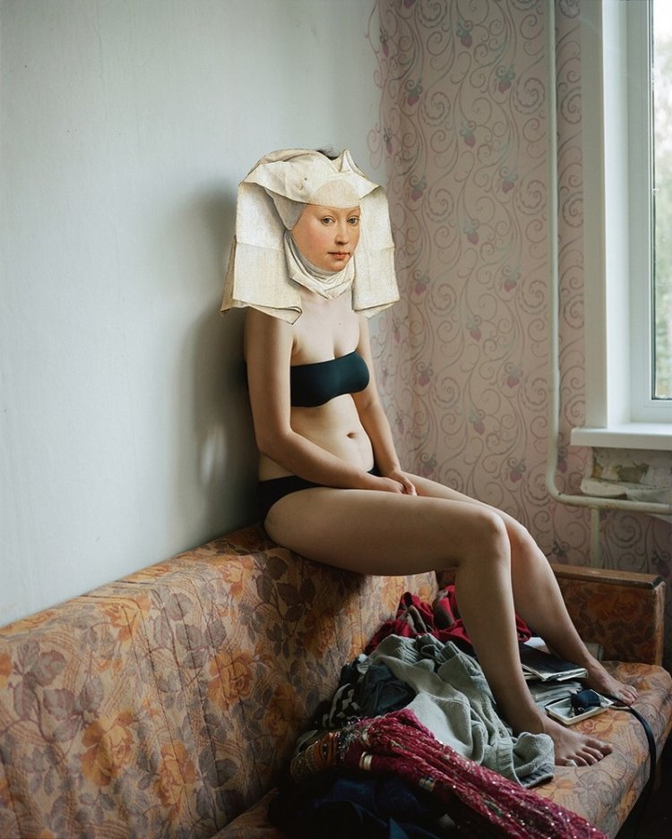 Фото замаскированной обнаженки