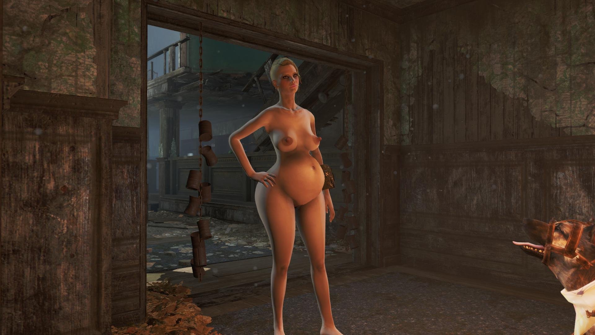 Fallout 4 моды голая фото 25