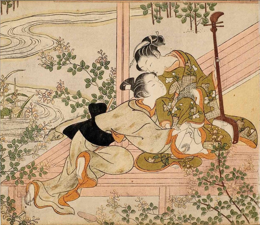 японские гравюры эротика фото 49