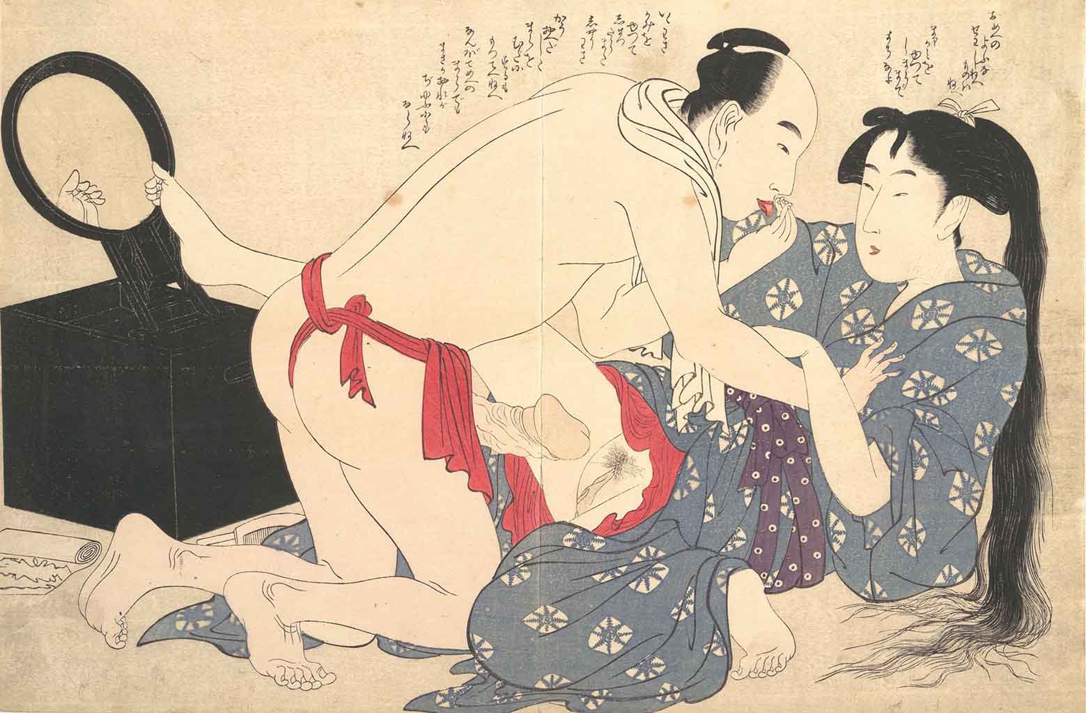 японская живопись и эротика (120) фото