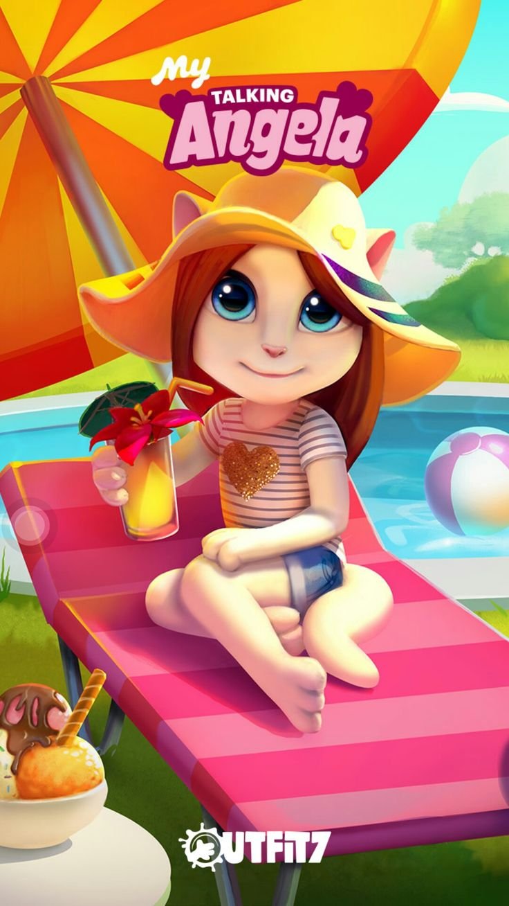 My talking Angela Анджела