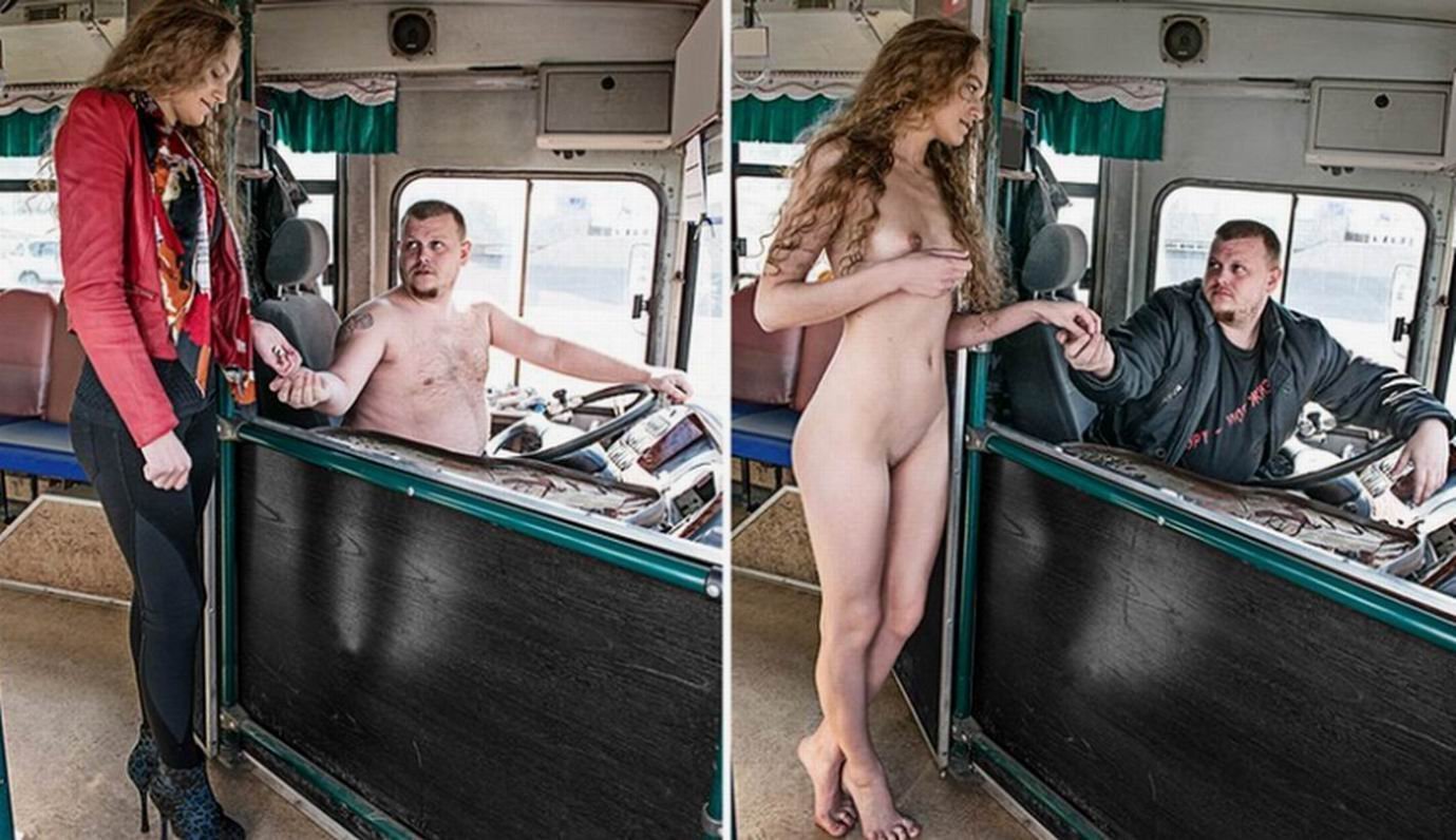 автобус с голыми девками (120) фото