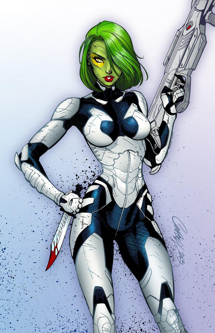 Стражи Галактики Гамора беременная