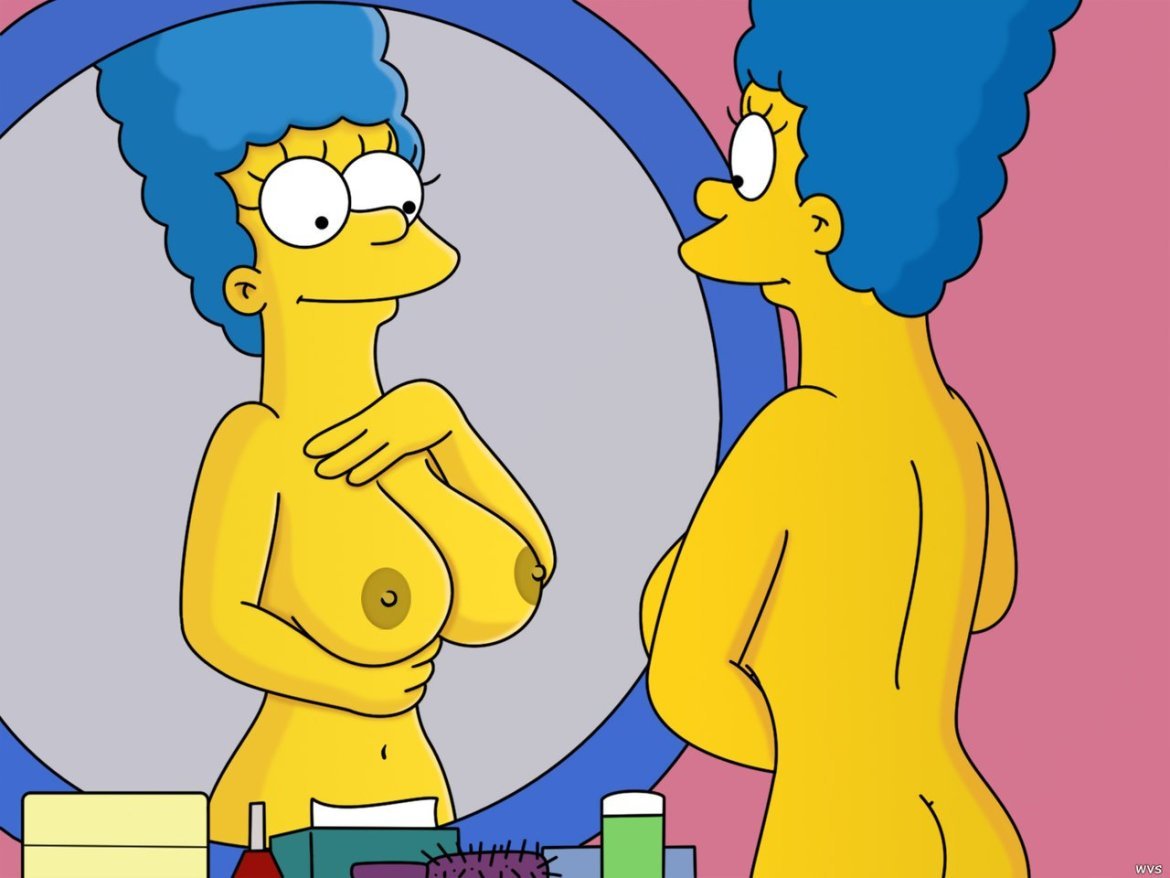 The simpsons naked