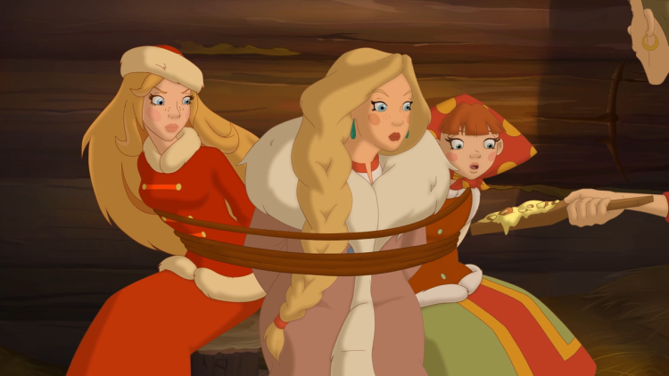 Алёша Попович и Тугарин змей Любава