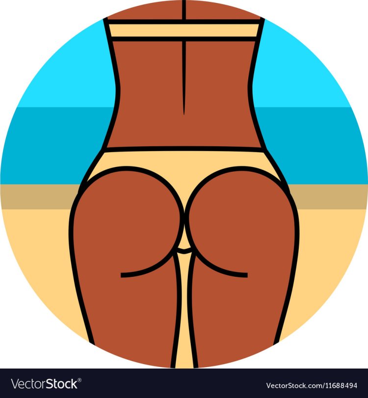 Попа рисунок