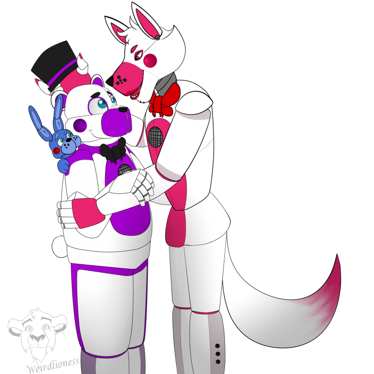 Фантайм Фредди и фантайм Фокси сэкс