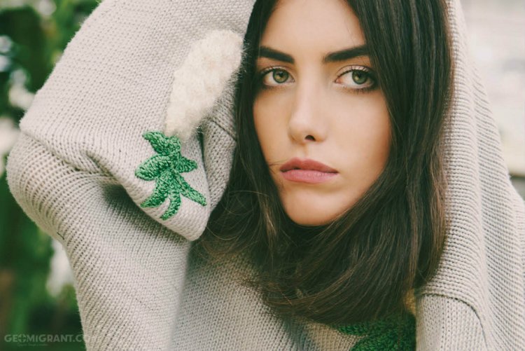 Модель Gucci Армине Арутюнян