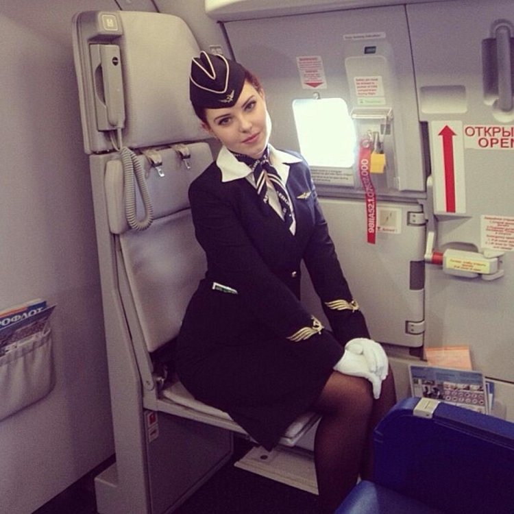 Стюардессы прикалываются