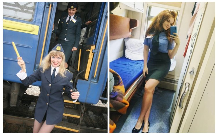 Пьяная бортпроводница