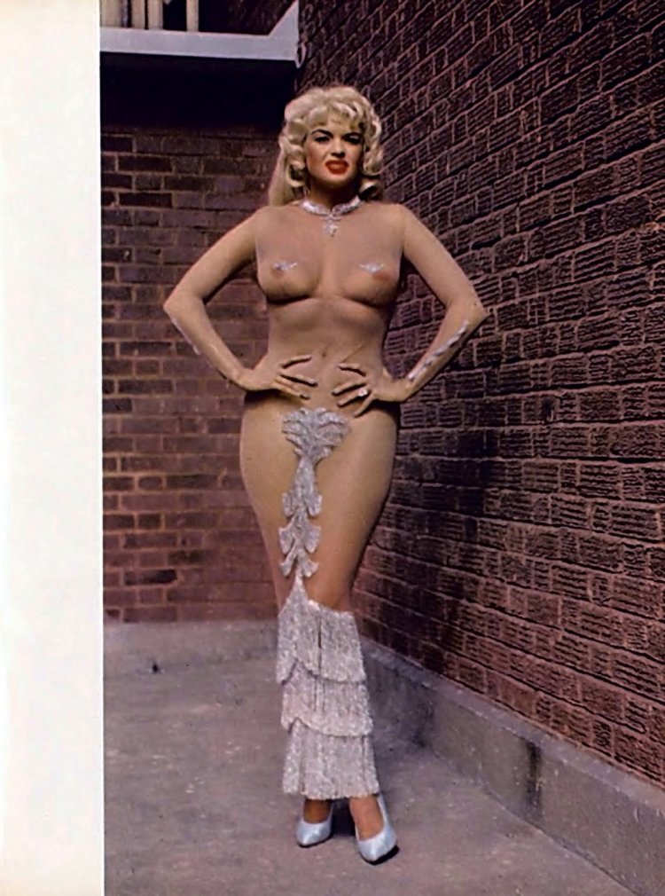 Jayne Mansfield в купальнике