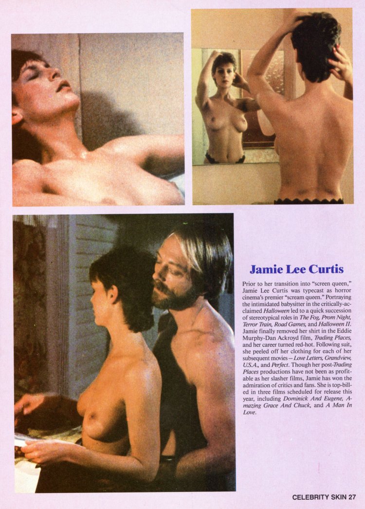 Jamie Lee Curtis nude in mother's boys 1994
