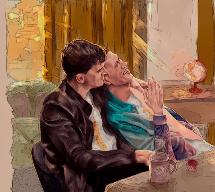 Антон Шастун и Арсений Попов арт 18