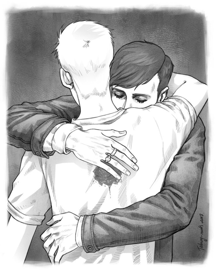 Антон Шастун и Арсений Попов арт