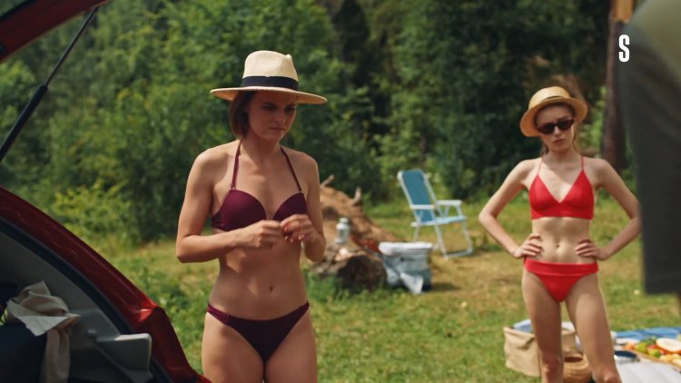 Анастасия акатова в купальнике в сериале жуки