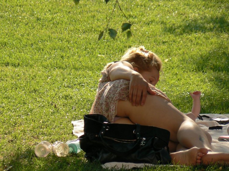 Засветы на природе