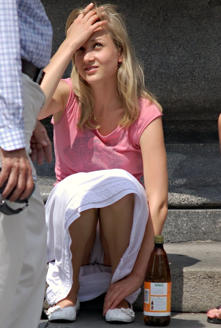 Жена без трусов Любительское