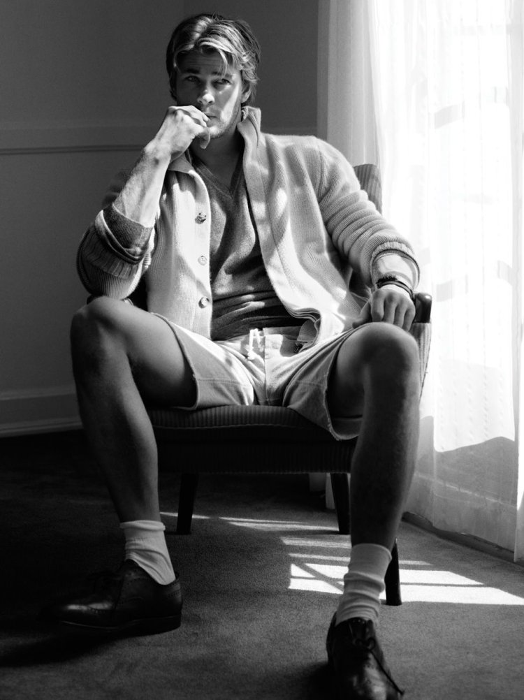 Крис Хемсворт в молодости