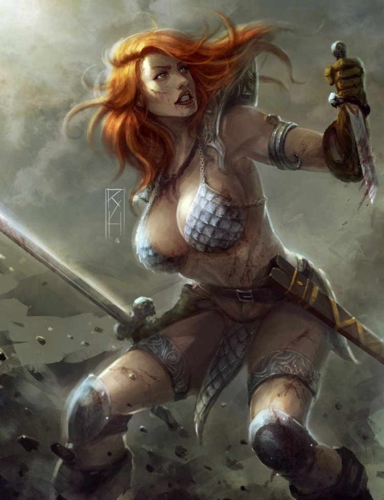 Ashlynne Dae Red Sonja