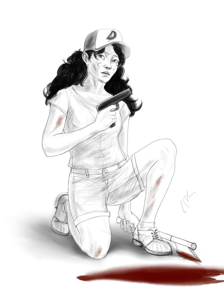 Ходячие е мертвецы Карли