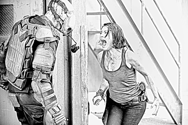 Вайолет Walking Dead косплей