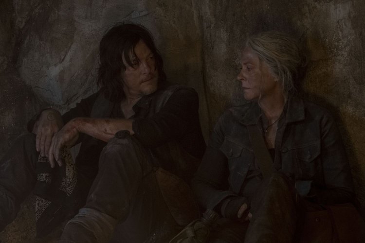 Рик Граймс и Мишон поцелуй