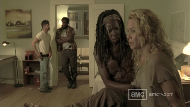 Ходячие мертвецы Андреа и Рик