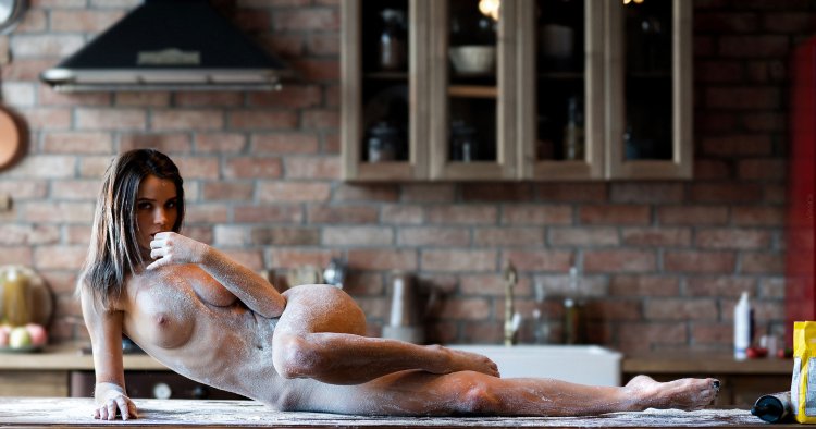 Фотосессия на кухне