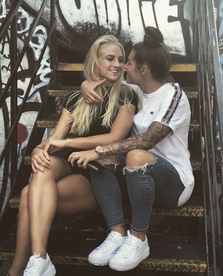 Alisha Lehmann и Рамона Бахманн