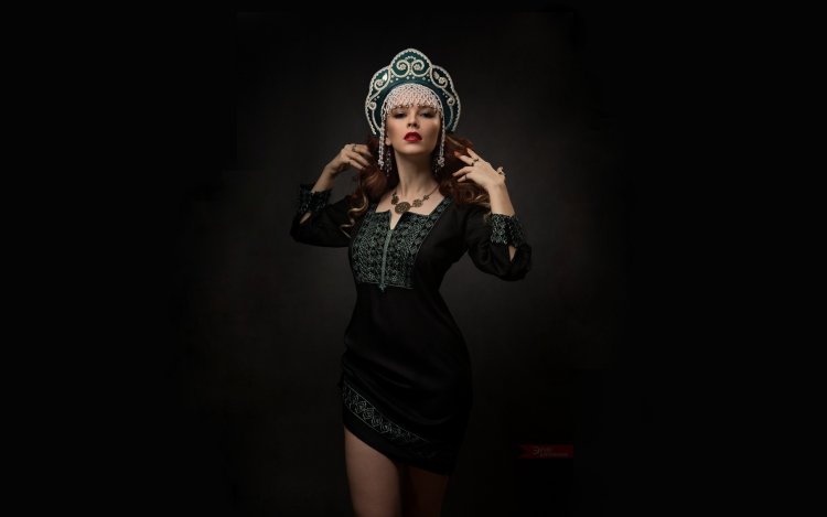 Мужик в кокошнике