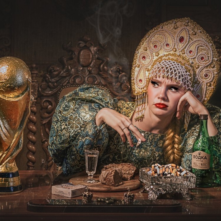 Клип где девушки танцуют в железных масках и кокошников