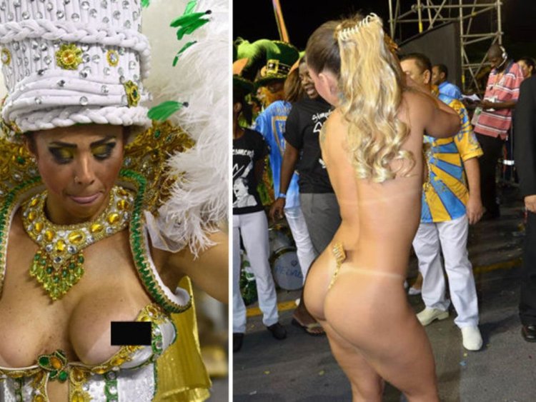 Голые бразильянки Brazilian Carnival 2020