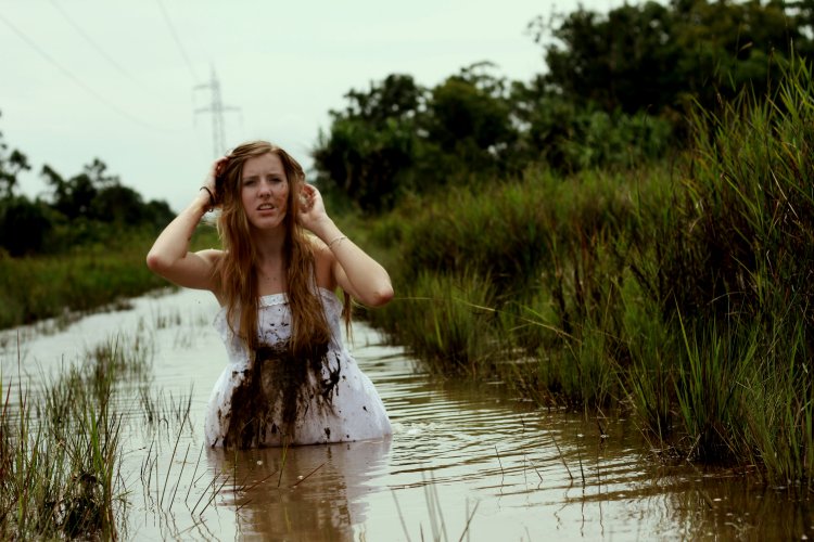 Девушка в кувшинках