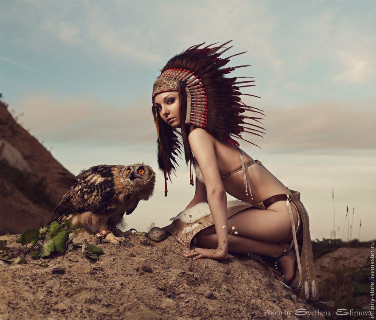 Индейские девушки