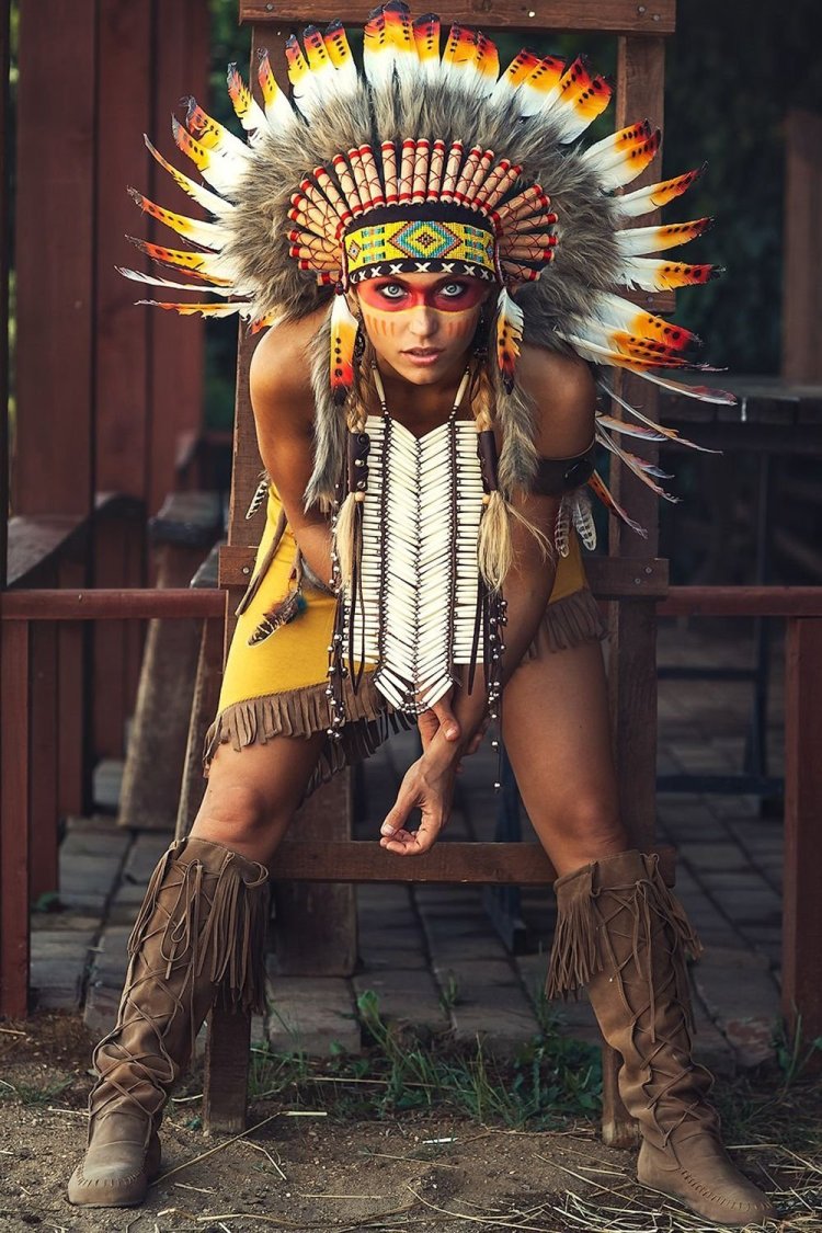 Горячие девушки индейцы