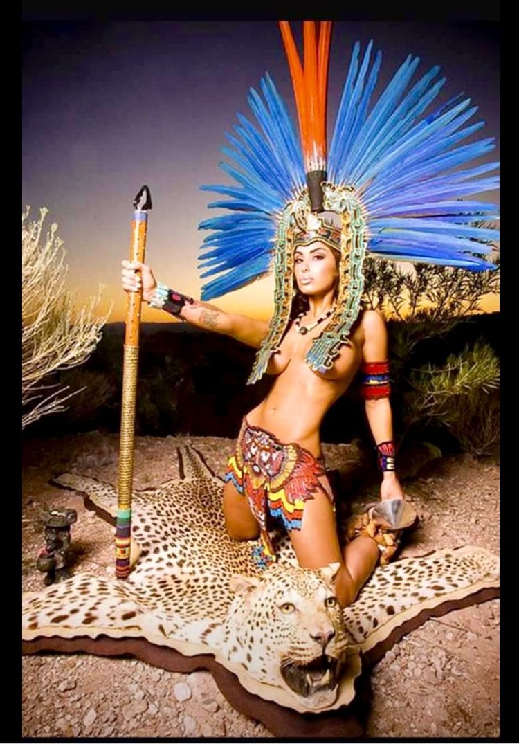 Фотосессия индейцы девушка