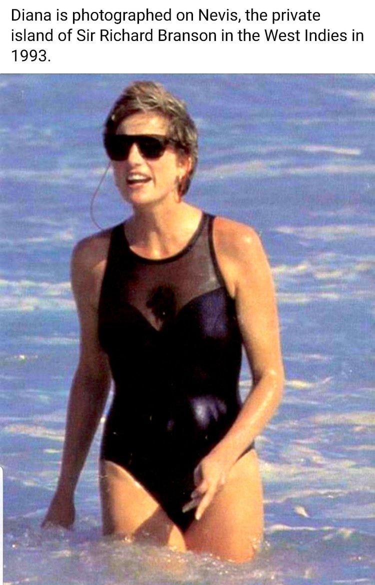 Принцесса диана в купальнике