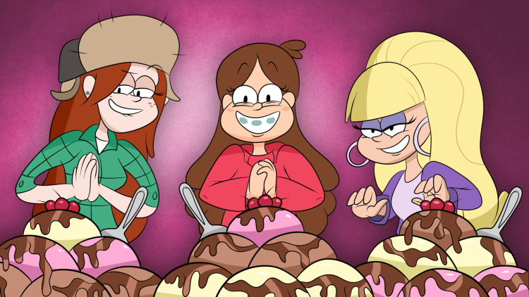 Гравити Фолз Венди и Пасифика