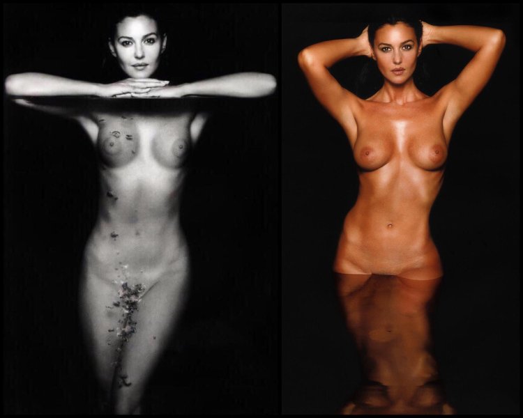 Голая киска Моники Белуччи