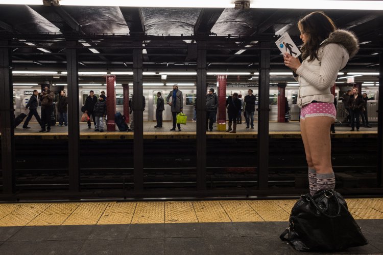 Фотосессия в метро