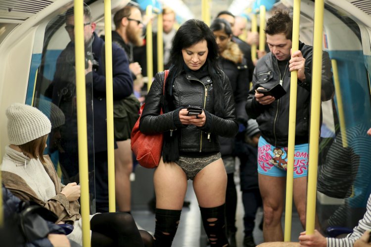 No Pants Subway Ride 2020