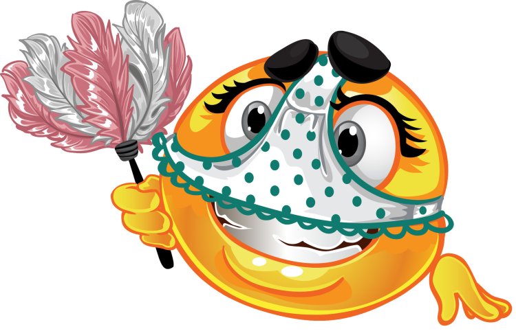 Смайлик показывает язык