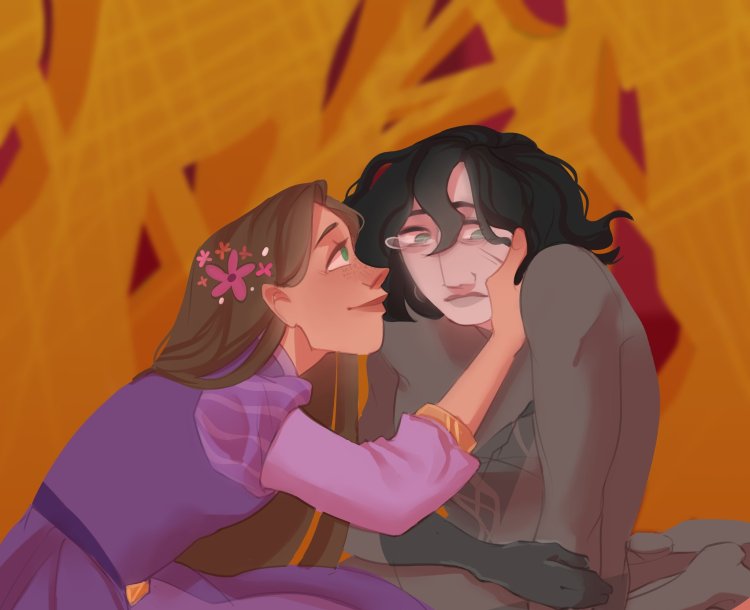 Кассандра и Рапунцель шип