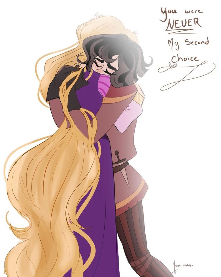 Рапунцель и Кассандра любовь