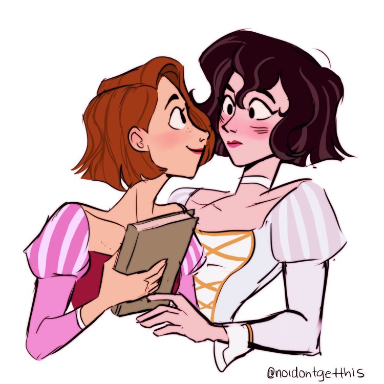 Кассандра/рапунцель пейринг