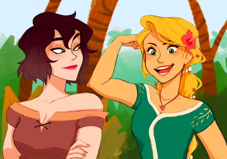 Кассандра рапунцель