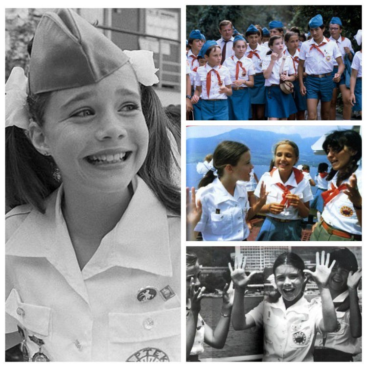 Саманта Смит в Пионерском лагере «Артек»