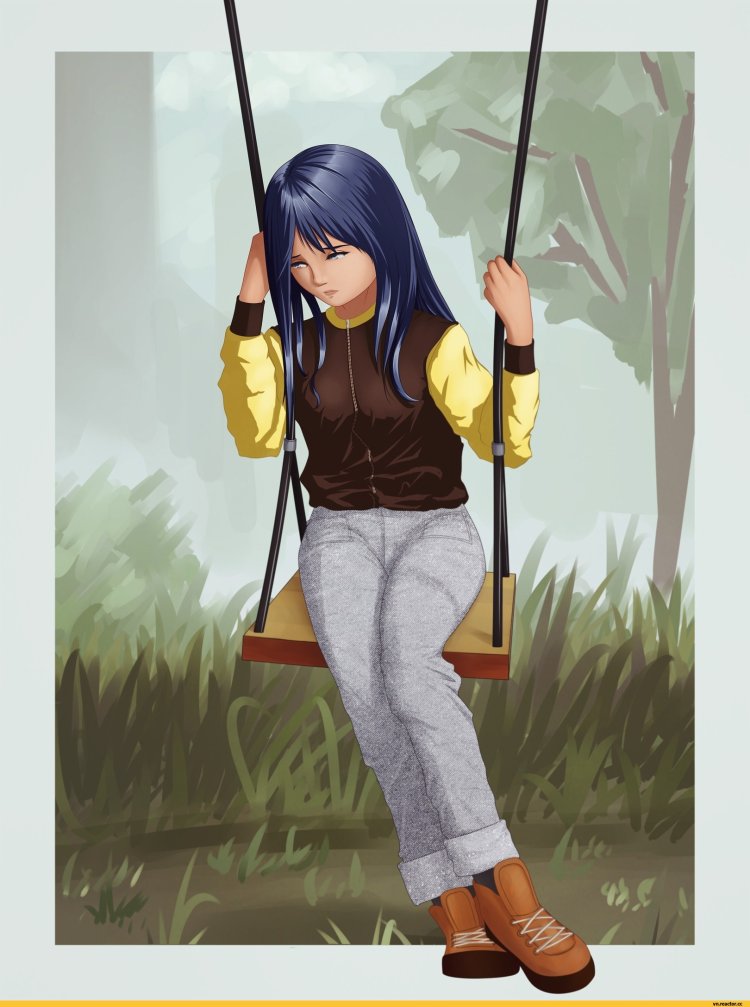 Саманта и качели