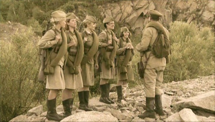 А зори здесь тихие 1972